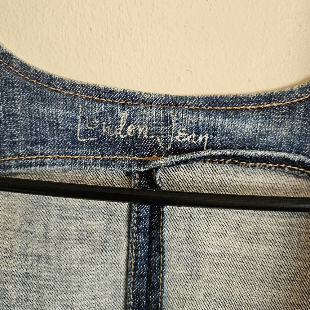 London Denim Button-Up Vest Size XL - Picture 4 of 14